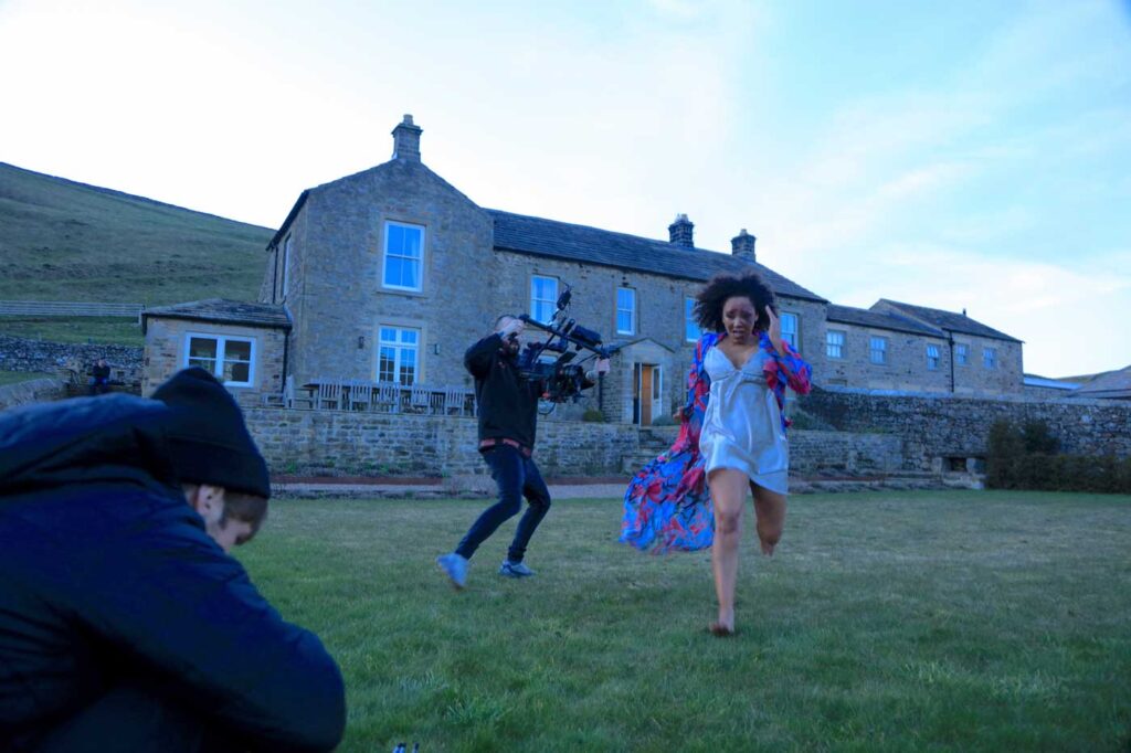 Melanie Brown running