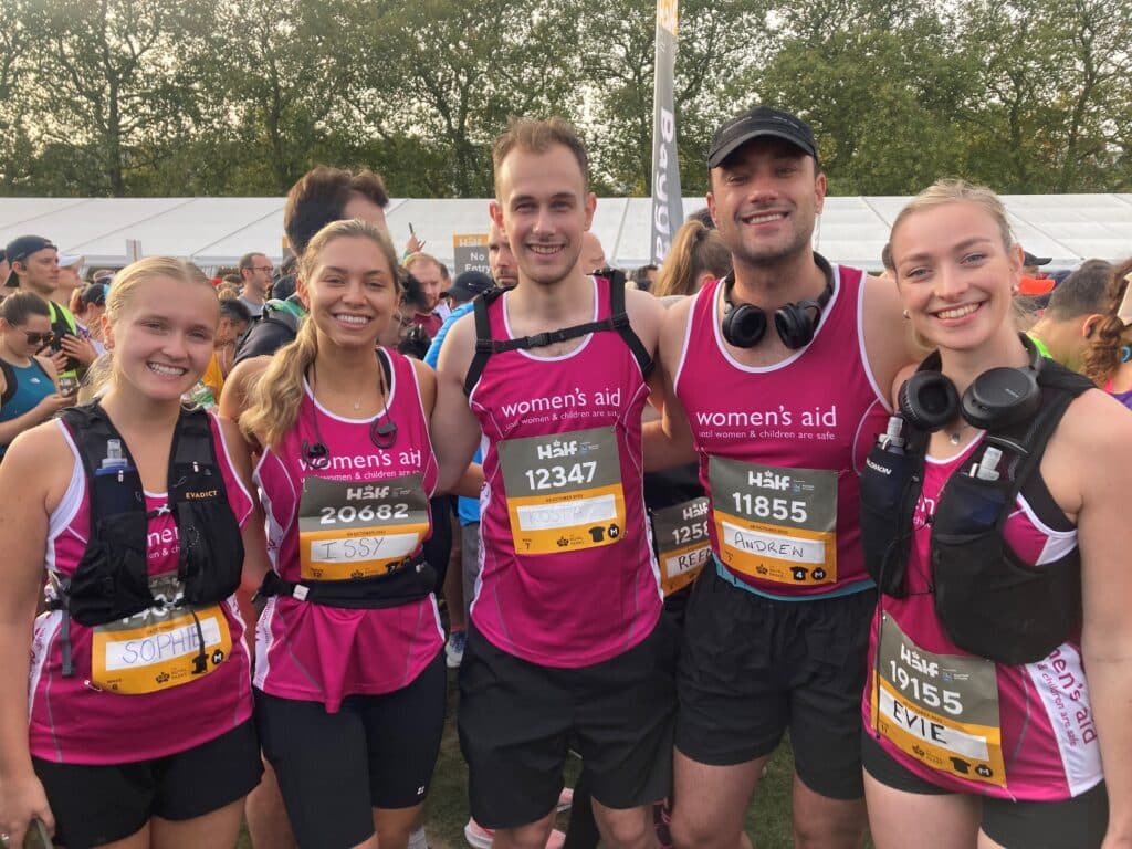 YSL team at the Royal Parks Half Marathon