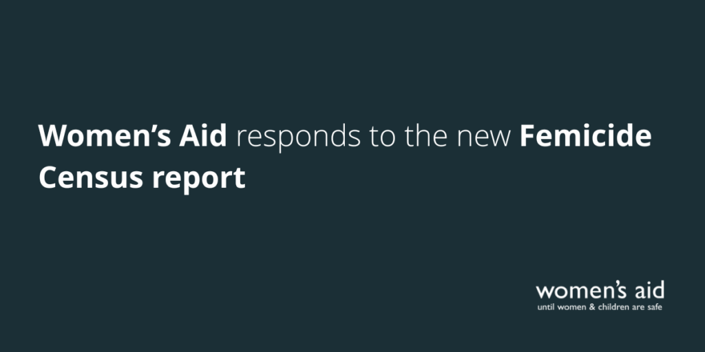 Women's Aid responds to the new Femicide Census report